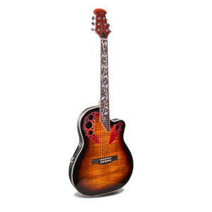 <span class=keywords><strong>41</strong></span>英寸龟背ABS云杉光泽葡萄洞原声电吉他 - Product Image 6