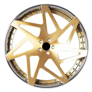 Rines Forjados de Aleación SAiLen Personalizados de 1/2 Pieza para Todoterreno, de 20-24 Pulgadas, Cóncavos Profundos, 5x112/120/130, Acabado Brillante, Garantía de 5 Años, para SUV - Product Image 1