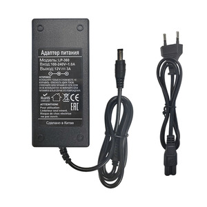 Adaptor daya Desktop <span class=keywords><strong>AC</strong></span> <span class=keywords><strong>12V</strong></span>/3A, cocok untuk adaptor daya lampu LED, Laptop dan produk elektronik lainnya - Product Image 1