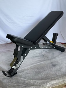 Chaise de fitness multifonctionnelle pliable et réglable pour haltères, abdominaux et presse à barre, pour la <span class=keywords><strong>maison</strong></span> et la salle de sport - Product Image 6