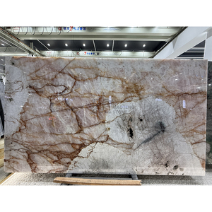 Dalle de marbre poli <span class=keywords><strong>Ajax</strong></span> de qualité supérieure MTSTONE pour projets résidentiels, murs, sols, marches d'escalier, comptoirs - Product Image 2