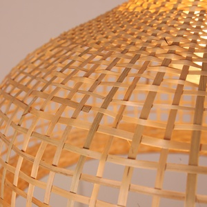 Hongshan מפעל חם מכירת במבוק תליית מנורה בעבודת יד במבוק תליון אורות לחדר האוכל מסעדה נברשת - Product Image 6