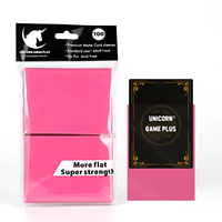 Carte transparente mate durable Colorful Penny Sleeve Poke M0n Impression Card Cover Ultraman Yu-Gi-Oh Card Cover Penny Sleeve