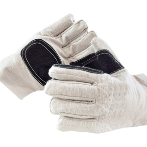 Guanti di sicurezza in tela di cotone guanti da costruzione ispessiti e resistenti per la protezione del lavoro e la saldatura di attrezzi da lavoro potenziati - Product Image 2