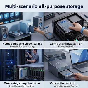 내장형 SATA 7200RPM 3.5인치 4TB 기계식 하드 드라이브 (데스크탑 컴퓨터용, 대용량 감시용) - Product Image 4