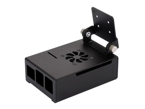 Boîtier de refroidissement en alliage d'aluminium Waveshare pour VisionFive2 Lite, livré avec dissipateur thermique et ventilateur de refroidissement, avec support de caméra K665 - Product Image 1