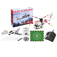 Helicóptero RC K270 UH-60L Black Hawk de 4 Canales, Sin Escobillas, con Flujo Óptico, Retención de Altitud, Giroscopio de 6 Ejes, Juguete de Pasatiempo