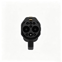 Adaptateur CCS2 vers GB/T 400A économique avec contrôle par application, largement utilisé pour les marchés thaïlandais et indonésiens de véhicules électriques BYD Atto 3 NIO