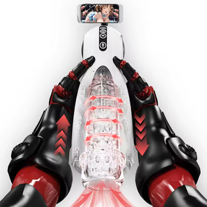 S-HANDE Stoßender Rotierender Automatischer Elektrischer <span class=keywords><strong>Masturbator</strong></span> mit Vibrationsfunktion für Männer Sexspielzeug - Product Image 1