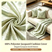 Prix Compétitif Tissu Jacquard Brocart 100% Polyester Teint Respirant Écologique Résistant à l'Abrasion Texturé Élégant