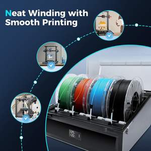 Filamento Creality Hyper PLA de 1.75mm, 1kg, Gris, RFID, para Impresora 3D, Impresión de Alta Velocidad - Product Image 5