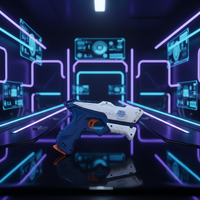 Jeu de projection murale interactif AR, simulateur VR, solution de haute précision pour parcs à thème scolaires et aires de jeux intérieures, balle de gel