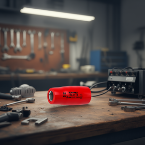 Clé à douille de qualité industrielle Knipex 12 mm, isolée 1000 V, garantie 3 ans, fabriquée en Allemagne - Product Image 3