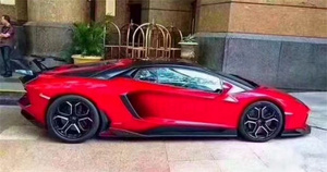 Utilisé pour Lamborghini <span class=keywords><strong>Aventador</strong></span> LP700 LP720 mise à niveau RZ style jupes latérales en fibre de carbone kit de carrosserie de skateboard latéral - Product Image 5