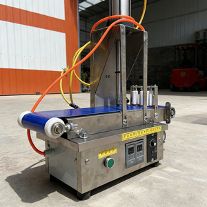 Pneumatic Power Mooncake/Maamoul Dough Pressing <b>Machine</b> Pastry Bakery Stamping Equipment for Cookies/Cakes - Product Image 5