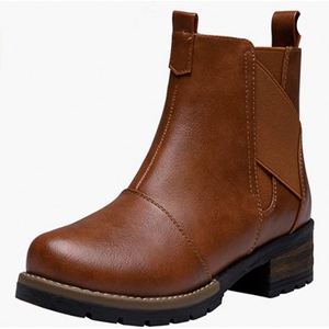 Ventes chaudes, bottes en cuir véritable confortables, nouvelle mode, résistantes à l'usure, pour femmes - Product Image 4