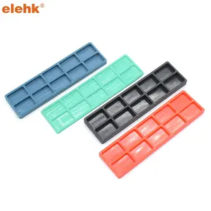 Elehk 100mm x 28mm distanziali per vetri piatti assortiti in vetro per vetri in plastica da 1mm a 6mm imballatore piatto