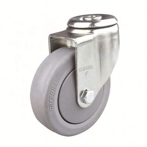 Bon Marché de SS 125 Mm 5 Pouces Dur Léger Roulettes En <span class=keywords><strong>Plastique</strong></span> Pour Chariots - Product Image 5