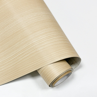 Papier peint vinyle auto-adhésif effet bois moderne de haute qualité, imperméable et résistant à l'huile, tailles personnalisées pour la rénovation de la maison