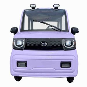 Mini Camioneta Eléctrica Fácil de Usar y Práctica, Vehículo de 4 Ruedas y 4 Asientos <span class=keywords><strong>con</strong></span> Caja de Carga - Product Image 2