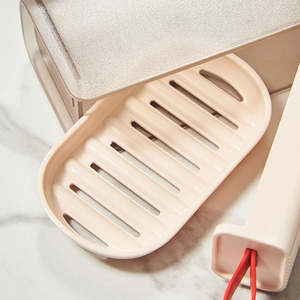 Boîte à savon de voyage portable en plastique écologique, durable, en deux parties, avec système de drainage, pour salle de bain, camping et usage extérieur - Product Image 4