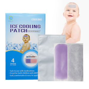 無料サンプル天然ハーブ冷却ジェルパッチ赤ちゃん用 - Product Image 1