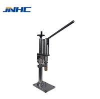 Machine de remplissage pneumatique manuelle pour aérosols, produits chimiques et marchandises, avec pompe en acier inoxydable pour bombes aérosols, pots et flacons remplis de gaz