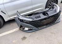 Pièces d'origine d'occasion démontées : Ensemble de pare-chocs, ventilateur électronique, radiateur, phare LED, calandre avant pour Hyundai Elantra 7ème génération