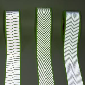 Nastro Riflettente ad Alta Visibilità Arancione in Poliestere (PES/PET) per Abbigliamento Outdoor e DPI - Product Image 4