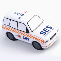 Cadeaux promotionnels Mini voiture forme PU mousse anti-Stress jouet PU balle anti-Stress