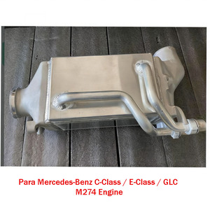 <span class=keywords><strong>Intercooler</strong></span> en aluminium sur mesure A2740900614 pour <span class=keywords><strong>Mercedes</strong></span> <span class=keywords><strong>W205</strong></span> C300 GLC300 M274 - Soudure TIG améliorée - Product Image 1
