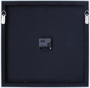 Miroir mural carré en diamant écrasé pour salon, horloge décorative en cristal scintillant, grande horloge murale pour mur D - Product Image 3