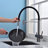 Deao Double Poignée Salle De Bains Filtre Eau Potable Robinet De Cuisine Deux Leviers Purificateur D'eau Santé Ro Robinet De Cuisine avec Filtre