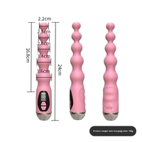 Jouet anal pour adultes, perles, plug anal, vibrateur vaginal/pont de G, modèle SY-96, ConnoisseursG-Spot, fonctionnalités de vibration, étanche IPX7, OEM