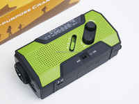 Noodradio Hand Crank Met 2000Mah Nood Zaklamp Radio Hand Crank Solar Survival Radioam/Fm Noaa Weerradio Voor R