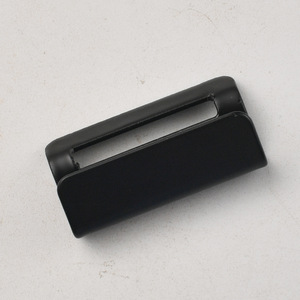 Sliding <b>Buckle</b> Black Carbon Steel Bag Hardware Adjustable <b>Strap</b> Clasp Furniture Accessory Durable Belt <b>Buckle</b> - Product Image 3