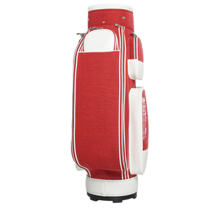 กระเป๋าใส่ไม้กอล์ฟแบบสปอร์ตสั่งทำพิเศษ รถเข็น 4 ล้อ ดีไซน์แบบดิสก์ ความจุขนาดใหญ่ ล้อทนทานทุกสภาพพื้นผิว หนัง PU คุณภาพพรีเมียม - Product Image 5