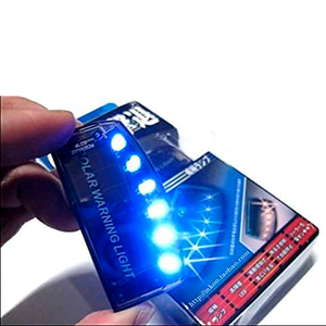 6 ضوء تحذير LED مع طاقة شمسية محاكاة أمنية ضد سرقة سيارة Burglar - Product Image 1