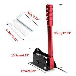 Auso-Racing 14-Bit USB Linear Gaming Handbrake For <b>Pc</b> Racing <b>Wheel</b> G27 G29 T500 Aluminum Alloy With Handbrake - Product Image 5