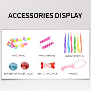 Maquillage pour fille semblant jouer Instrument de beauté électrique jouets intérieur bricolage conception coiffures accessoires cosmétiques <span class=keywords><strong>jouet</strong></span> ensemble pour enfants - Product Image 5