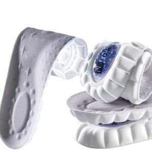 Plantillas Ortopédicas Deportivas 4D Cloud Tech VeloxSoles, Plantillas Interiores Suaves de PU con Masaje para Mayor Comodidad, Lavables, para Fascitis Plantar - Product Image 1