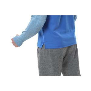 Camiseta Polo de Seguridad Gris Personalizable Directo de Fábrica AmpsafeX, Diseño Anticorte Duradero, Protección de Nivel de Riesgo, Material HPPE - Product Image 3