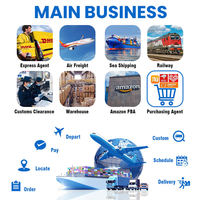 Agent logistique aux tarifs les plus bas pour le fret aérien et maritime de Chine vers l'Europe et les États-Unis, service express de consolidation d'échantillons