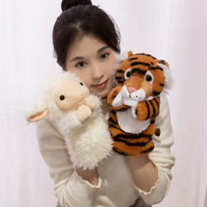 Marioneta de Peluche de Animales del Bosque de Alta Calidad de 28 cm, 14 Animales, Marioneta de Mano de Peluche para la Enseñanza de Cuentos y Representaciones Escénicas - Product Image 6