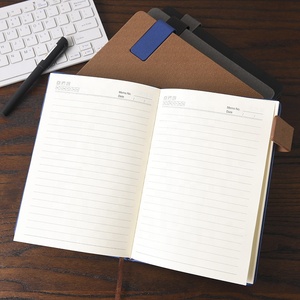 2020 Mới Nhất Sản Phẩm Xách Tay Trường Sinh Máy Tính Xách Tay Notepad Đơn Giản Chảy Da Notepad - Product Image 6