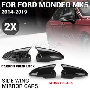 Left & Right Side <b>Wing</b> <b>Mirror</b> Caps <b>Covers</b> Direct Add-On for Ford Mondeo MK5 2014-2019 Rearview <b>Mirror</b> <b>Cover</b> - Product Image 1