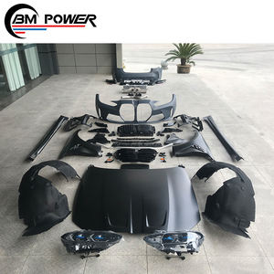 Nuovo Kit Carrozzeria Allargata Stile G80 per <span class=keywords><strong>BMW</strong></span> <span class=keywords><strong>Serie</strong></span> <span class=keywords><strong>3</strong></span> G20 G28, Paraurti Anteriore, Diffusore, Griglia, Cofano 2021 PP G20 G28 F80 - Product Image 3