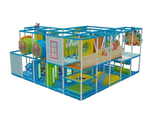 Sân chơi mềm HP-A1102 thiên thần thiết kế mới Đại Dương theo chủ đề trẻ em sân chơi trong nhà thiết lập với <span class=keywords><strong>Slide</strong></span> - Product Image 3