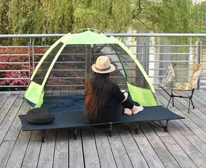 WOQI Großhandel Outdoor Heavy Duty tragbare ultraleichte Klapp zelt Camping Kinder bett