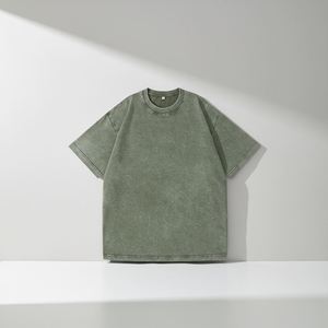 Camiseta de Verano de 230G, 100% Algodón, Manga Corta, Color Sólido, de Alta Calidad, Prenda Básica - Product Image 1
